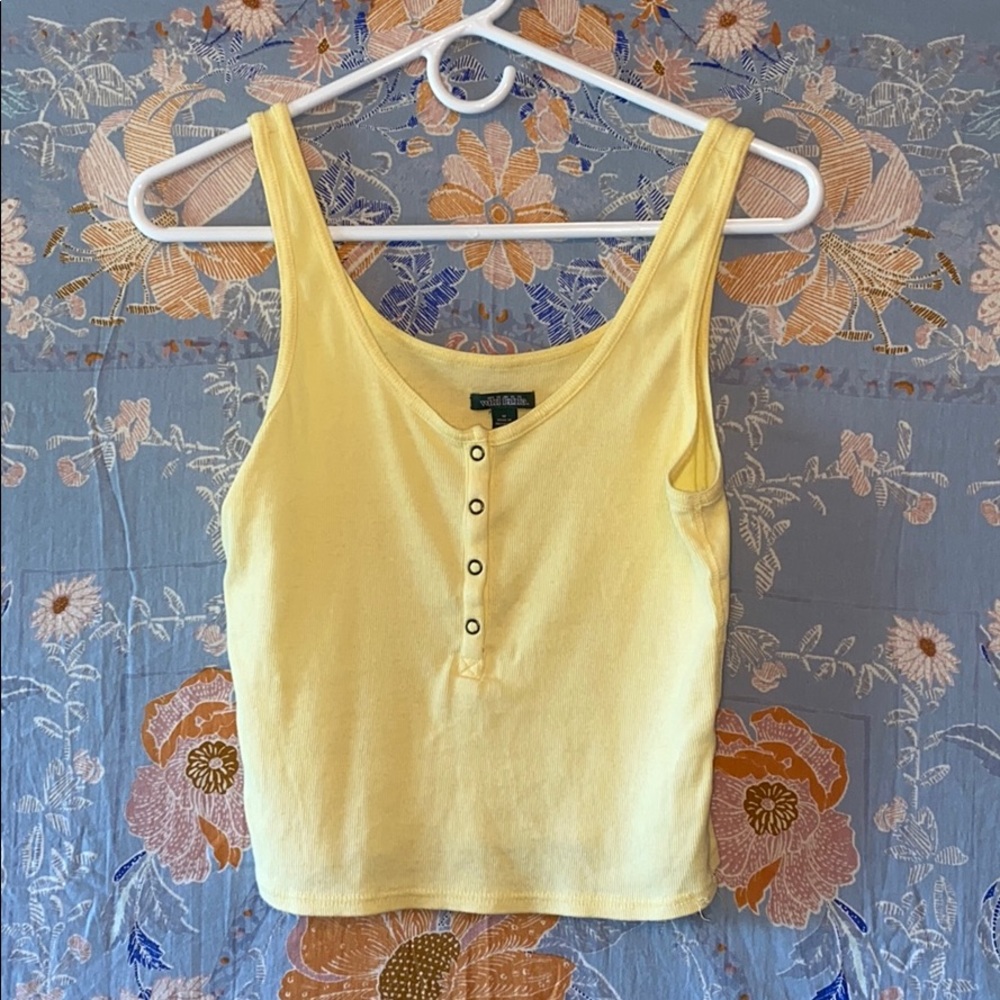 Yellow tank top